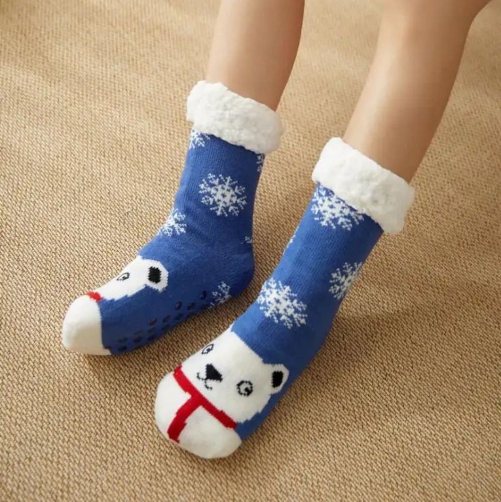 Plush Slipper Socks