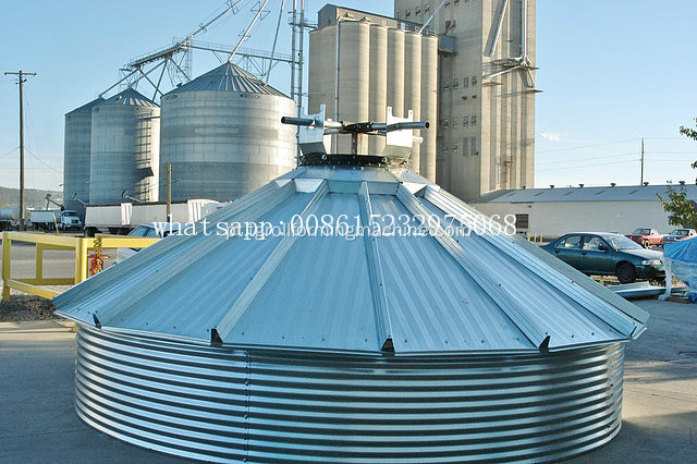 Máquina de sistemas de telhado de armazenamento de grãos