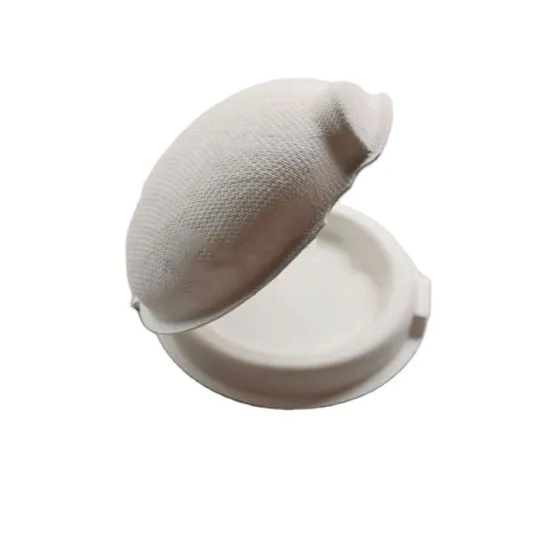 Biodegradable Molded Paper Puff Make-up Packaging Box