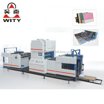 Automatic Water-based Thermal Film Laminating Machine for Postcards and Books