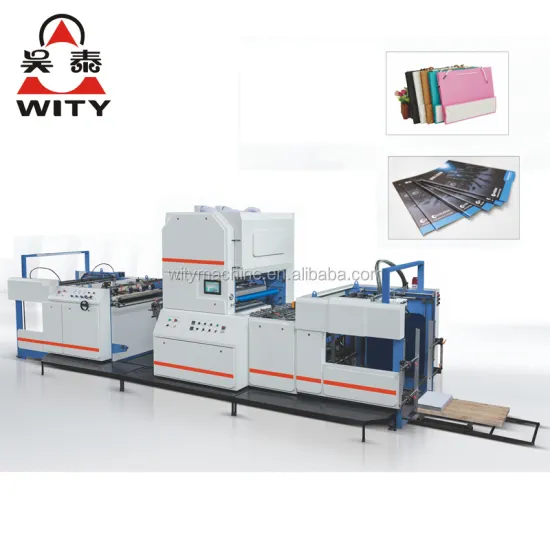 Automatic Water-based Thermal Film Laminating Machine for Postcards and Books