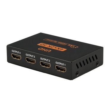 4K HDMI 1.4 Hub a 4 porte 1x4 splitter HDMI - 1 ingresso a 4 uscite