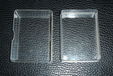 Clear Plastic playing cards box