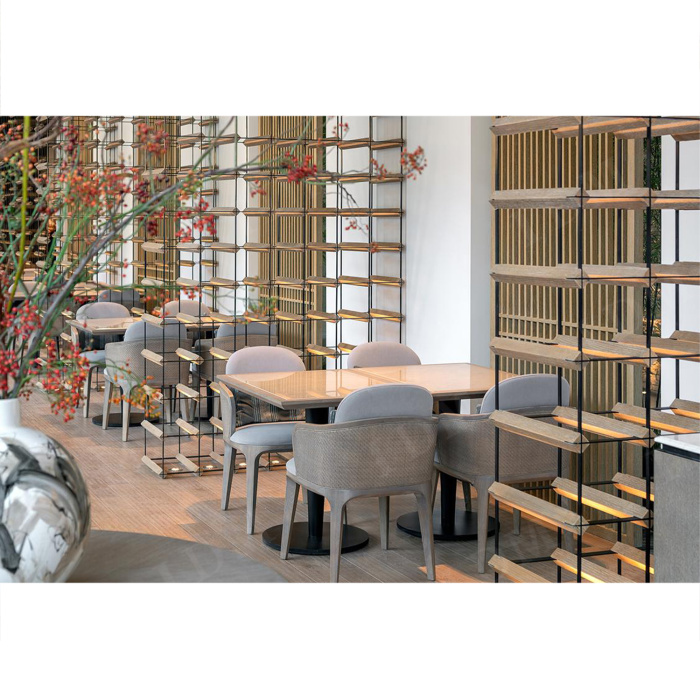 Conjuntos de mesa e cadeira para restaurantes de fast food