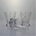 Graverad kreativ stamfri Crystal Martini Cocktail Glass