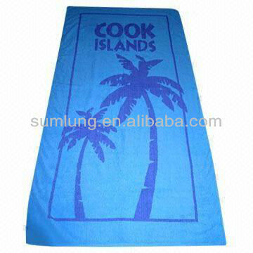 Cotton Beach Towel, touch soft , good absorption, Various designs available