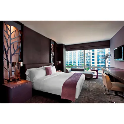 Contemporary Design Hotel Room Furniture | W Hotels Marriott Fantastic Suites Bedroom Sets