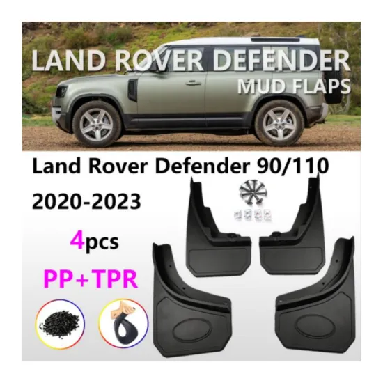 Auto Mudflaps Splash Guards for Land Rover Defender 110 90 Car Mudguards
