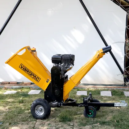 120mm wood chipper with gasoline engine Garden machinery
