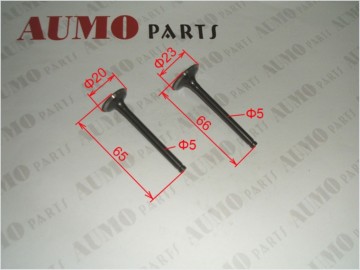 Intake and Exhaust Valve Set, Motorcycle Valves (ME152100-0020)