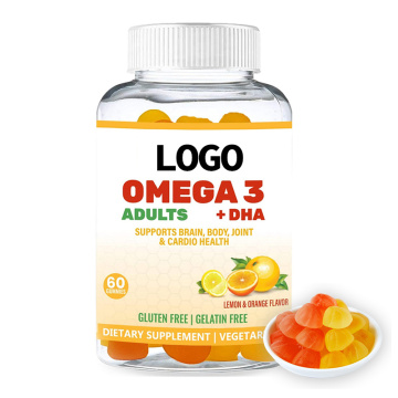 Les articulations OEM / ODM soutiennent l&#39;immunité Booster Omega 3 Gummies