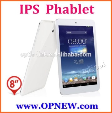 8 inch phablet 3G / 4G phone call tablet pc IPS WCDMA MTK8382 Quad Core Dual Sim 850/2100/1900 4bands Bluetooth