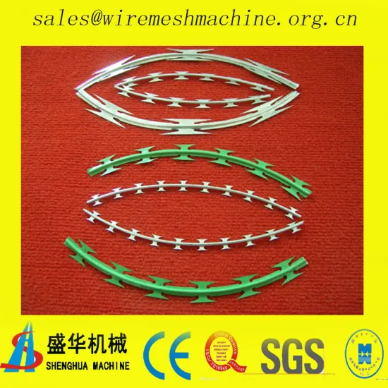 Single strip razor wire machine(modern fencing machine)