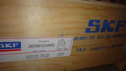 SKF Spherical roller bearing 240/500 ECA/W33