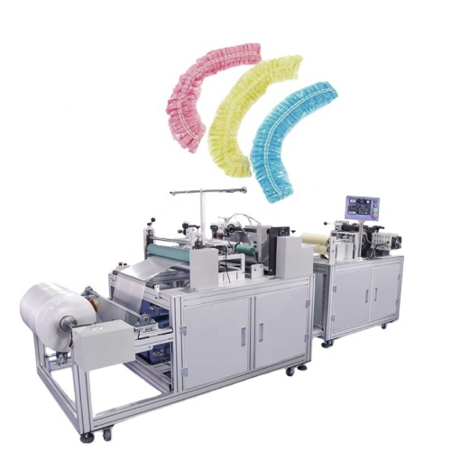 Helautomatisk Bouffant Cap Plastic Band Making Machine