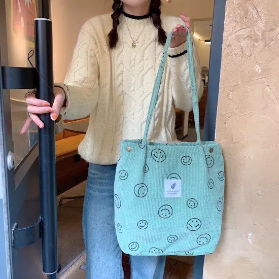 Customizable Fashionable Large Eco Ladies Canvas Tote Bag