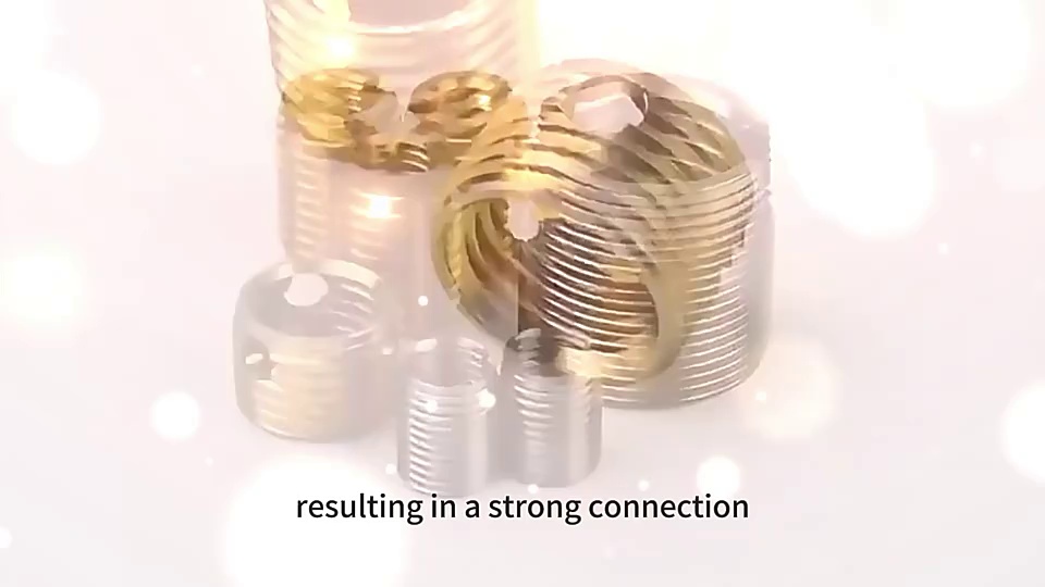303 Galvanized Self-Tapping Insert M6 * 1 Stainless Steel Screw Sleeve with 302 Self-Tapping Screw