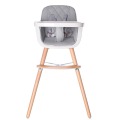 Wooden Baby High Chair For Baby And Toddler