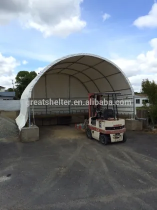 cheap cost of building hanger, fabric industrial building