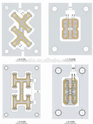 Hot Runner Components PET Plastic Mould Manifold