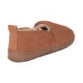 Kulit suede tahan air mens sandal moccasin kulit domba