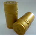 Recyclable Gold Metal Aluminium Screw Caps