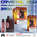 Kristal pod vape 2500 puffs