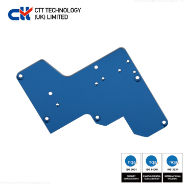 Aluminium Anodized Biru - Perkhidmatan Pemesinan Custom CNC