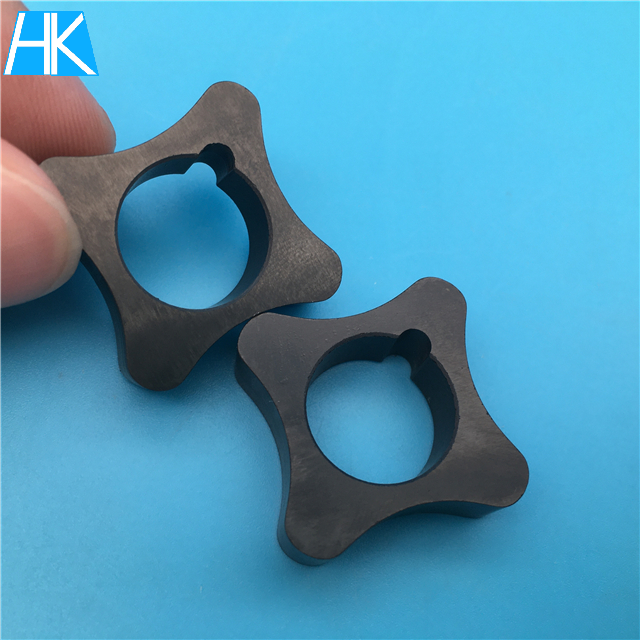 hard SiNx silicon nitride ceramic machinery sleeve parts