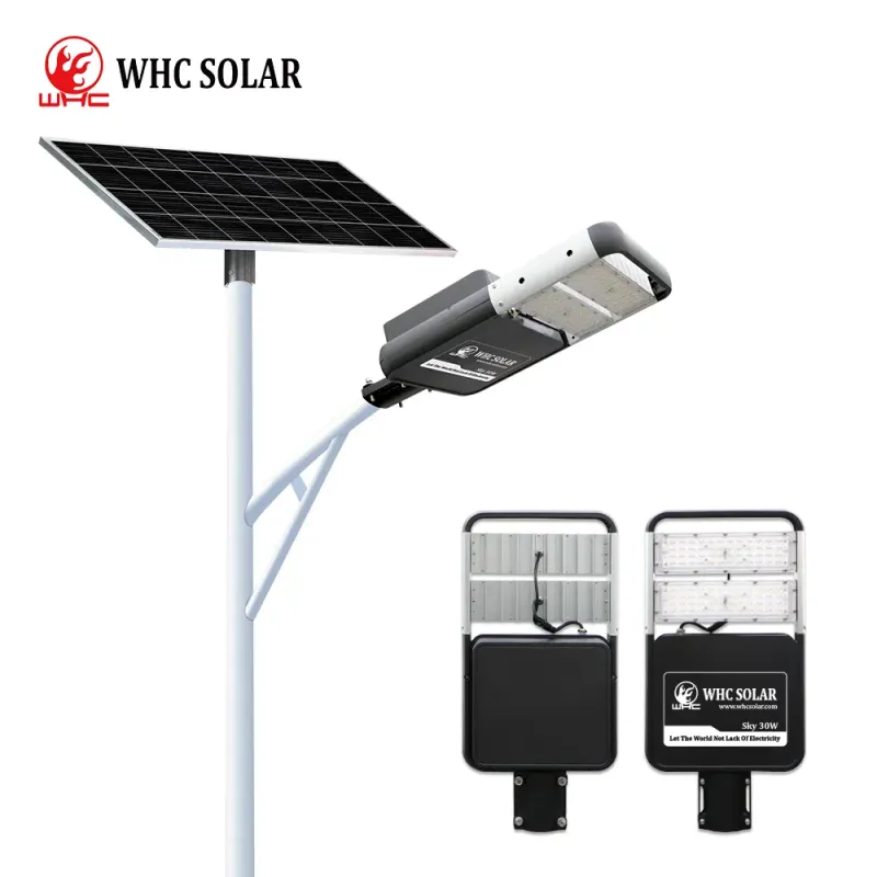 IP65 All-in-One Integrated Split Solar Panel LED Street Light