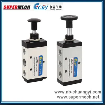 4R210-08 pneumatic hand lever valve hand control valve pneumatic control valve