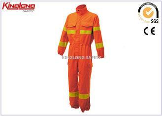 100% Cotton S / M / L Fire Resistant Coveralls Mechanics Ov