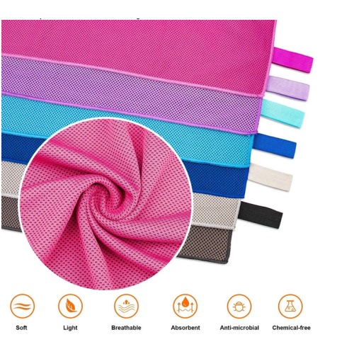 Keep cool ice cooling towel with custom logo