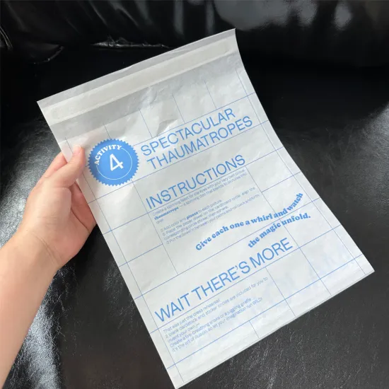 Hot Selling Biodegradable Glassine Paper Envelopes for Clothing Packaging