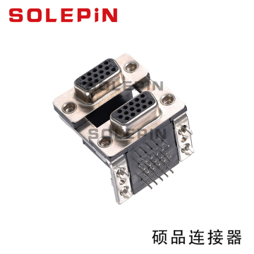 15 Female Dual Layer VGA Connectors