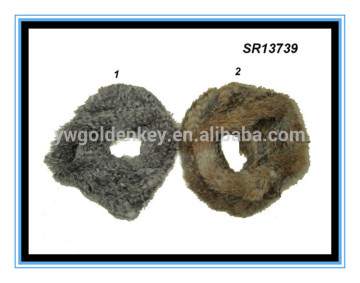 2016 wholesale price animal faux fur infinity scarf factory