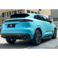 Platinum Tanager Blue Green Car Wrap