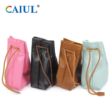Vintage Drawstring Bag Instax Camera Storage Bag