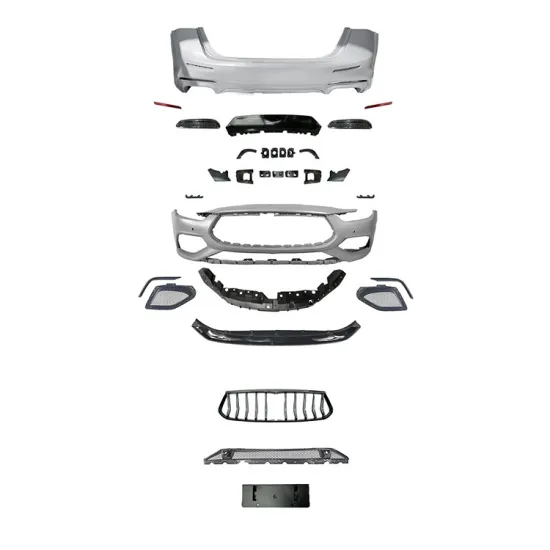 MODENA S Style Body Kit: High-Quality Car Auto Parts Accessories for Maserati Ghibli (2018-2021)