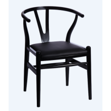 Beech Wood Dining Chair with PU cushion