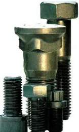 Grade 10.9 / 12.9 Allen Bolts And Nuts With White Zinc / Yellow Zinc Surface Treatment