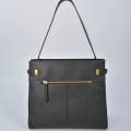 Black leather hobo bag Satchel Leather Evening Bag