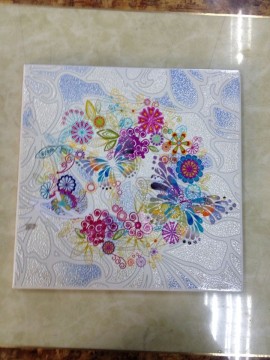 UV Flatbed Wall and Floor Ceramic Tile Printer (Colorful 1225)