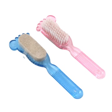Scrubber e file del produttore scolastico a doppia faccia con manico e forma per pedicure e ricariche di plastica