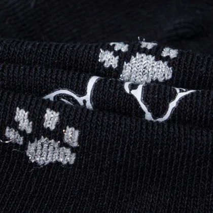 Women's Heat transfer sticker short socks