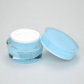 Luxury 15 ml 30ml 50g Plastic acrylique Vide pots cosmétiques Bouteilles Continier Bleu Couvercle