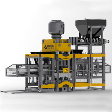 QP800 Fully Automatic Hydraulic Press for High Density Concrete Blocks Paving Production