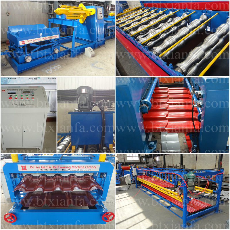 Double Layer Roll Forming Machine 