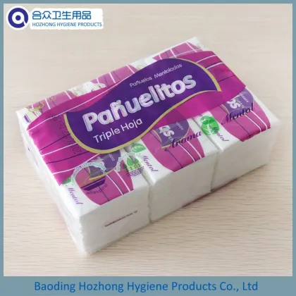 Portable Pack Patterned Paper Handkerchief