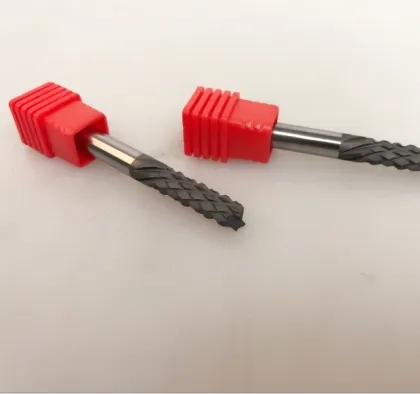 CVD diamond coating corn teeth carbide end mills